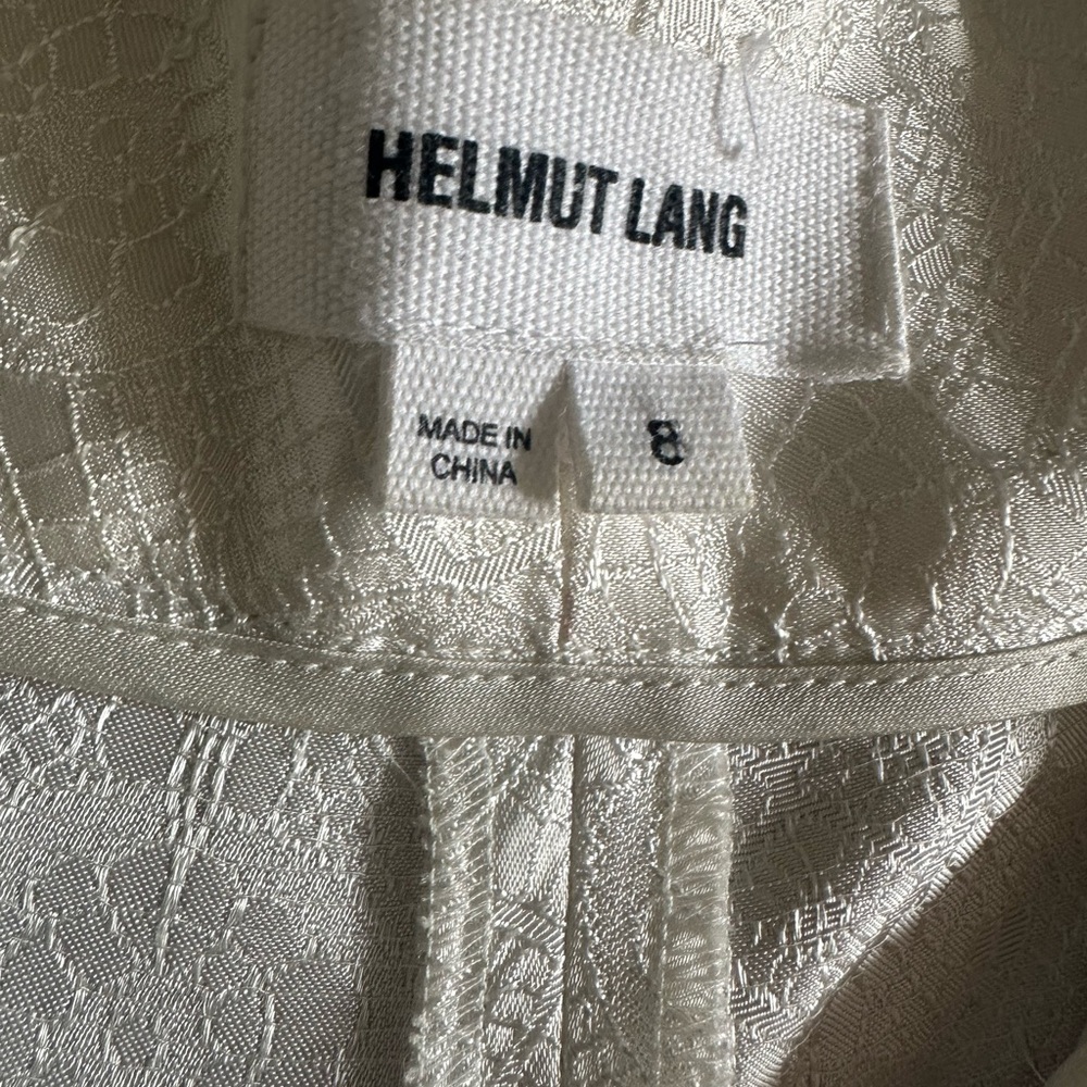 Helmut Lang Women's White Shorts - Picture 3 of 6